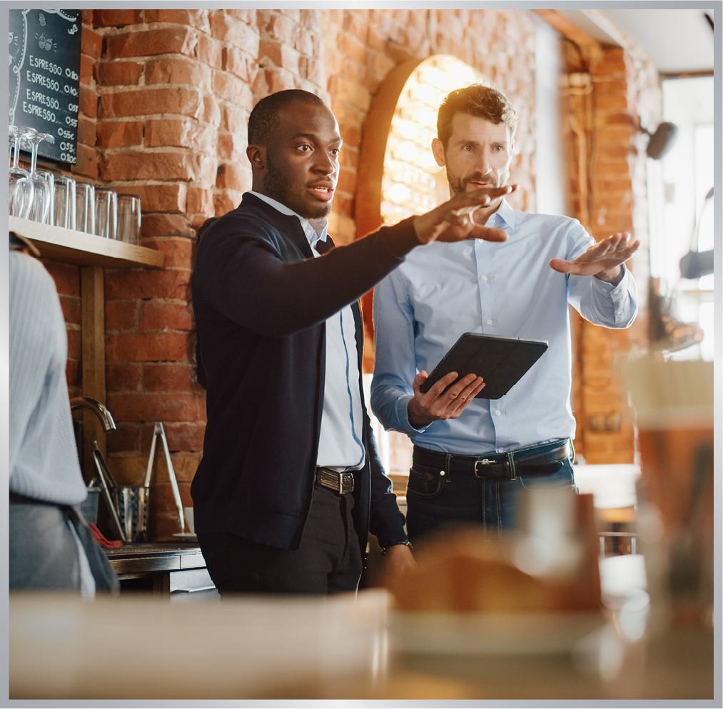 Team celebrating business success